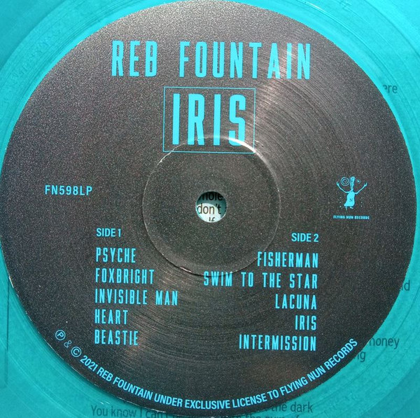Reb Fountain - Iris | Flying Nun (FN598LP) - 4 Reb Fountain - Iris | Flying Nun (FN598LP) - 4