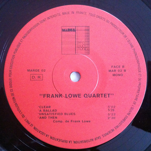 Frank Lowe Quartet - Tricks Of The Trade | Marge (Marge 02) - 4