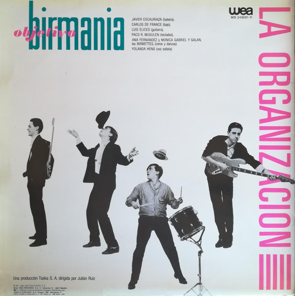 Objetivo Birmania - No Te Aguanto Más | WEA (249281-0) - 2