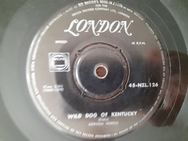 Nervous Norvus - Ape Call / Wild Dog Of Kentucky | London Records (45-NZL.126) - 4