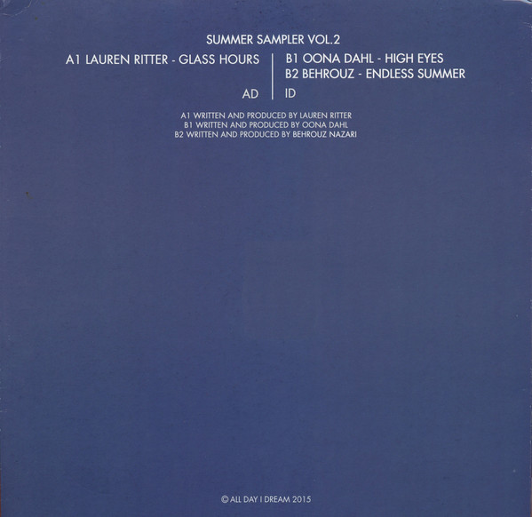 Various - Summer Sampler Vol.2 | All Day I Dream (ADID-SUM001-2) - 2 Various - Summer Sampler Vol.2 | All Day I Dream (ADID-SUM001-2) - 2