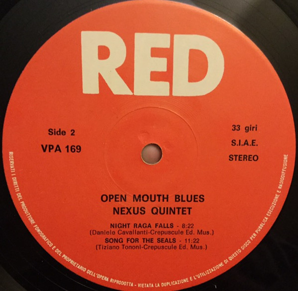 Nexus - Open Mouth Blues | Red Record (VPA 169) - 4