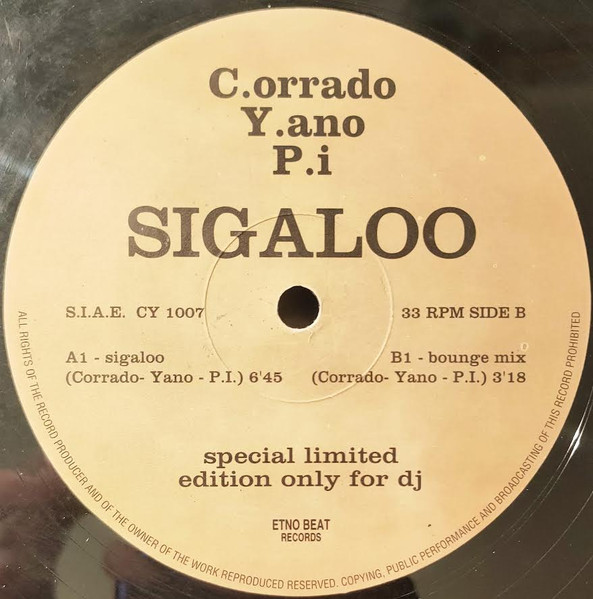 C.Y.P. - Sigaloo | Etno Beat Records (CY 1008) - main C.Y.P. - Sigaloo | Etno Beat Records (CY 1008) - main