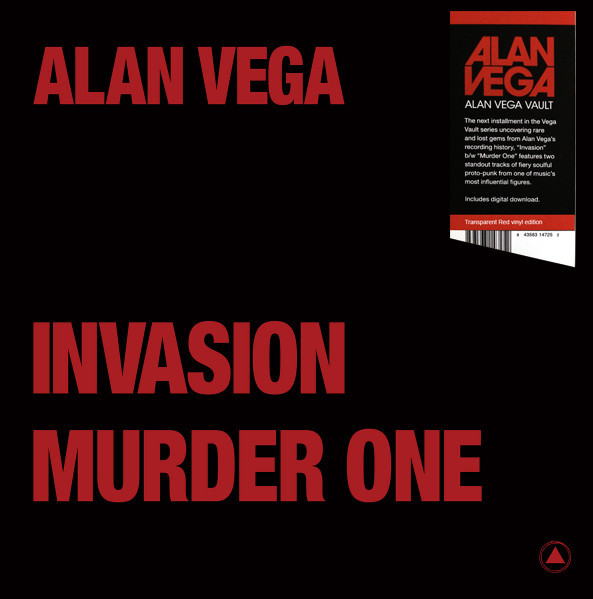 Alan Vega - Invasion / Murder One | Sacred Bones Records (SBR289) - 2