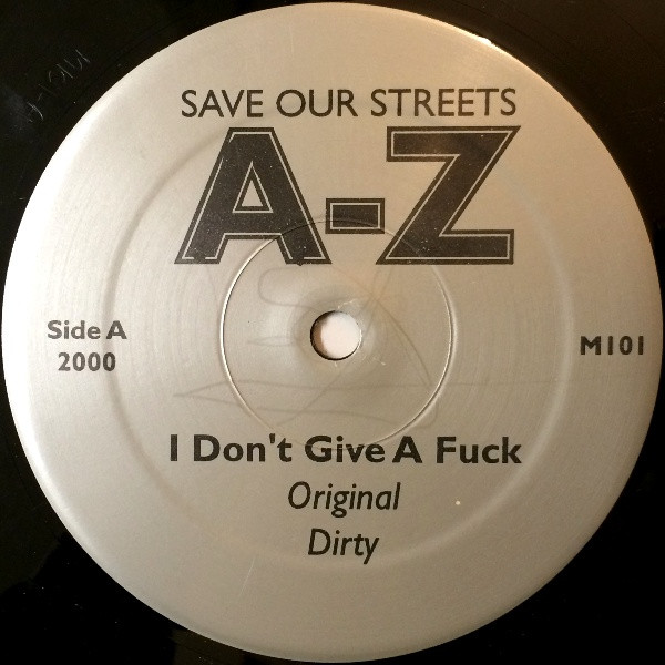AZ - Save Our Streets A-Z | Not On Label (M101) - main