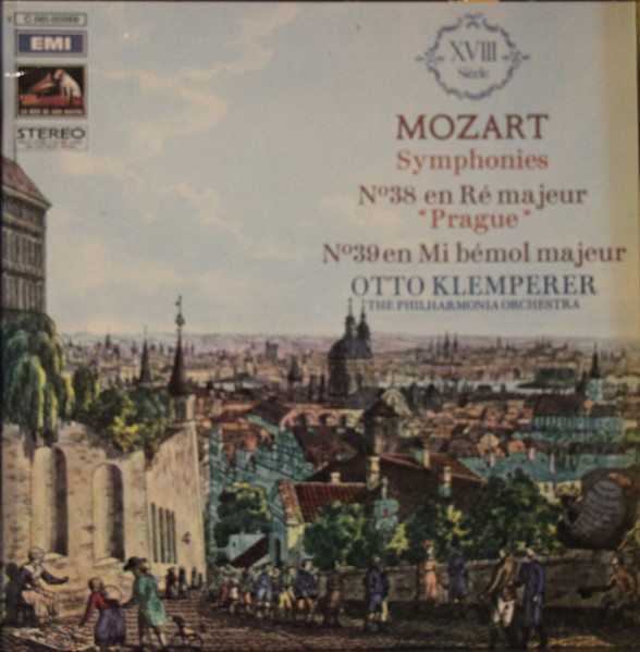 Wolfgang Amadeus Mozart - Otto Klemperer , Philharmonia Orchestra - Symphonies N°38 En Ré Majeur "Prague" / N°39 En Mi Bémol Majeur | La Voix De Son Maître (2C 061-00569) - main