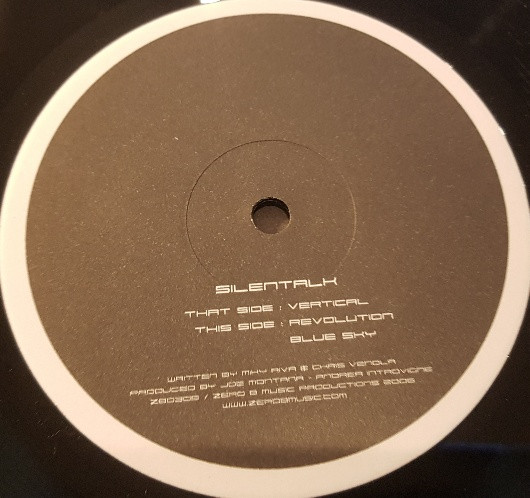 Silentalk - Vertical | Zero 8 Music (Z80306) - 3