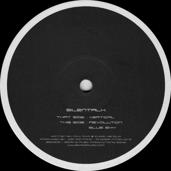 Silentalk - Vertical | Zero 8 Music (Z80306) - 2