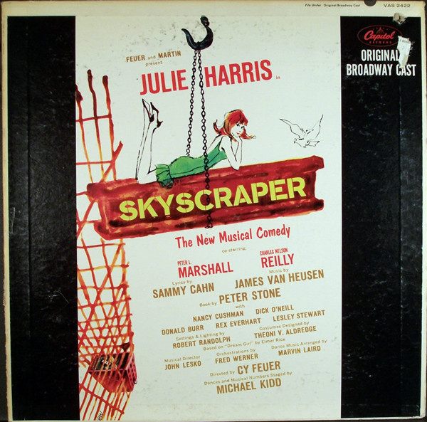 Julie Harris - Skyscraper (Original Broadway Cast) | Capitol Records (VAS 2422) - main