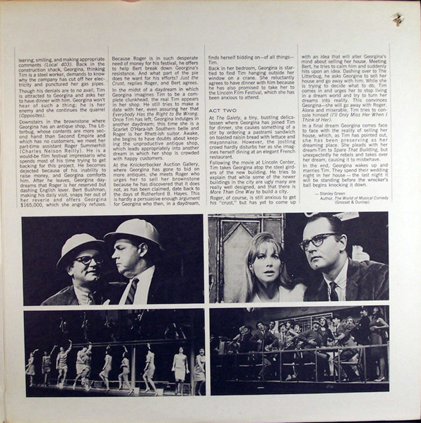 Julie Harris - Skyscraper (Original Broadway Cast) | Capitol Records (VAS 2422) - 3