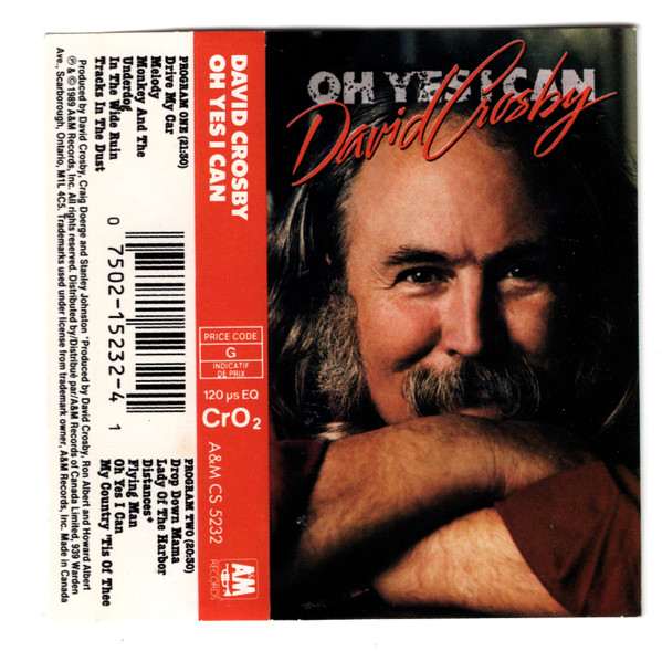 David Crosby - Oh Yes I Can | A&M Records (CS 5232) - main David Crosby - Oh Yes I Can | A&M Records (CS 5232) - main