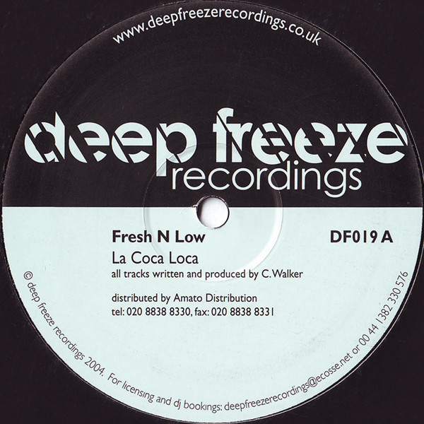 Fresh & Low - La Coca Loca | Deep Freeze Recordings (DF019) - main