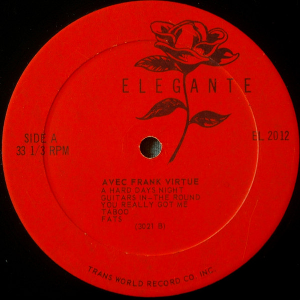 The Virtues Avec Frank Virtue - Les Plus Grands Succes De Guitare | Elegante (2012) - 3