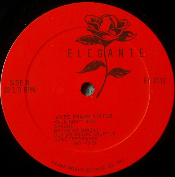 The Virtues Avec Frank Virtue - Les Plus Grands Succes De Guitare | Elegante (2012) - 4