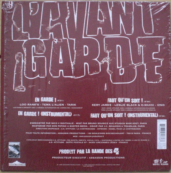 La Bande Des 4 - L'Avant-Garde 2 | Assassin Productions (7243 8962736 7) - 2