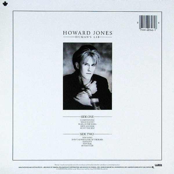 Howard Jones - Human's Lib [Vinyl] | WEA (24 03351) - 2