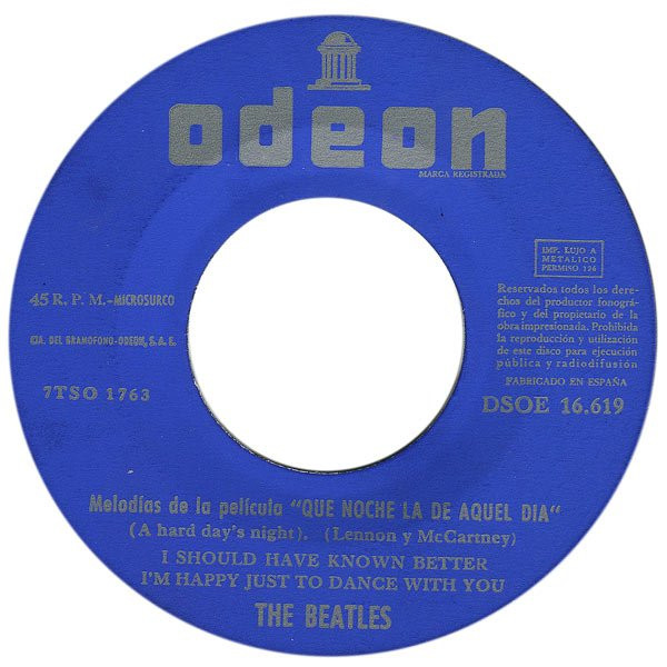 The Beatles - Que Noche La De Aquel Dia | Odeon (DSOE 16.619) - 4