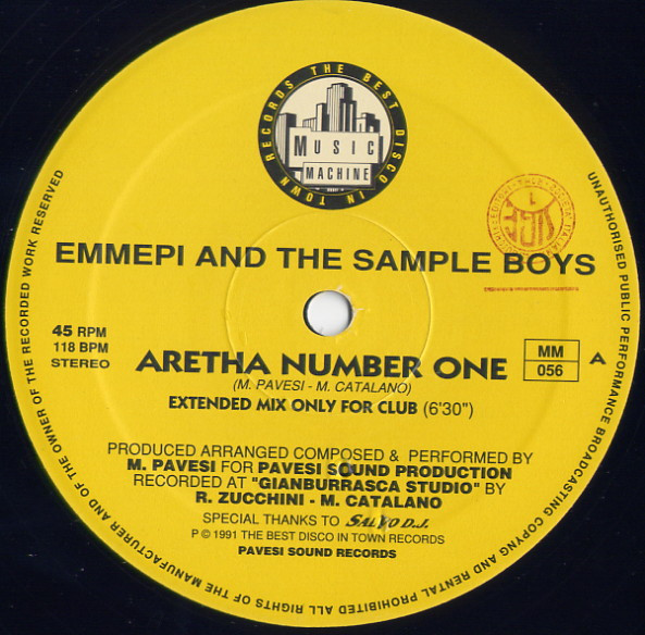 Emmepi And The Sample Boys - Aretha Number One | Music Machine (MM 056)
