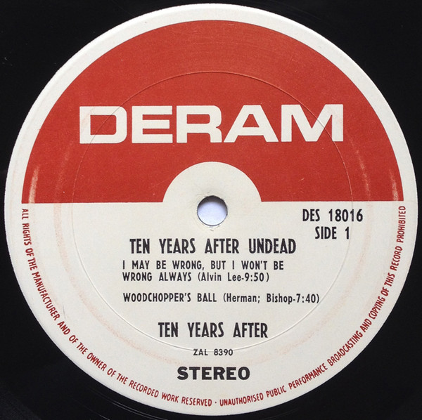 Ten Years After - Undead | Deram (DES 18016) - 3 Ten Years After - Undead | Deram (DES 18016) - 3