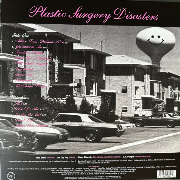 Dead Kennedys - Plastic Surgery Disasters (Translucent Purple Vinyl) [Vinyl] | Audio Platter (PLATE097LP) - 2
