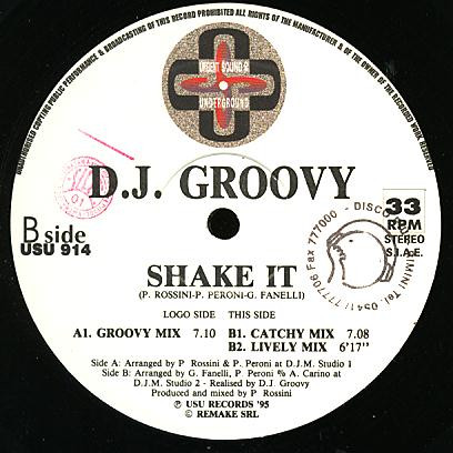 DJ Groovy - Shake It | Urgent Sound Of Underground (USU 914)