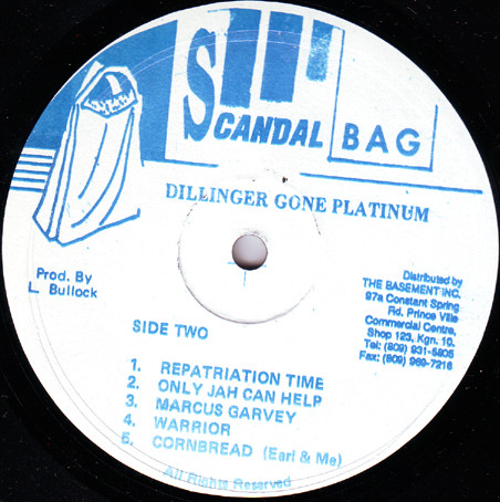 Dillinger - Cornbread | Scandal Bag (BSMT 021) - 4 Dillinger - Cornbread | Scandal Bag (BSMT 021) - 4