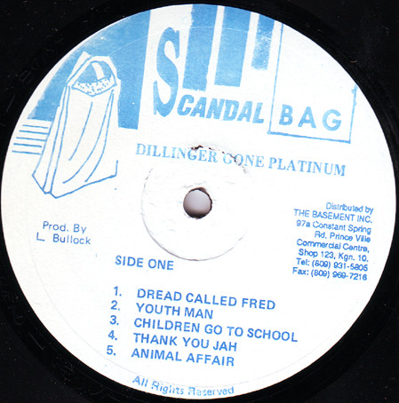 Dillinger - Cornbread | Scandal Bag (BSMT 021) - 3 Dillinger - Cornbread | Scandal Bag (BSMT 021) - 3