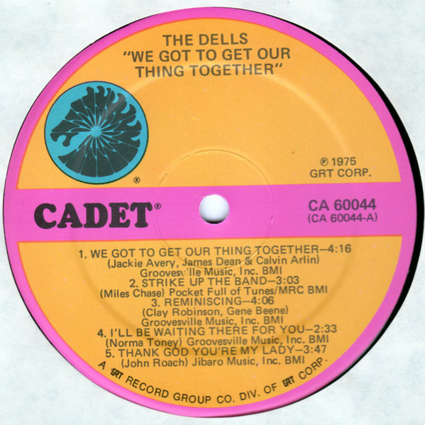 The Dells - We Got To Get Our Thing Together | Cadet (CA 60044) - 4 The Dells - We Got To Get Our Thing Together | Cadet (CA 60044) - 4