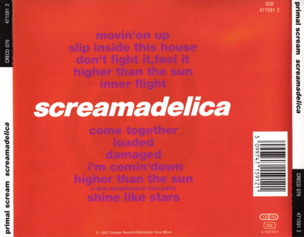 Primal Scream - Screamadelica | Creation Records (CRECD 076) - 2