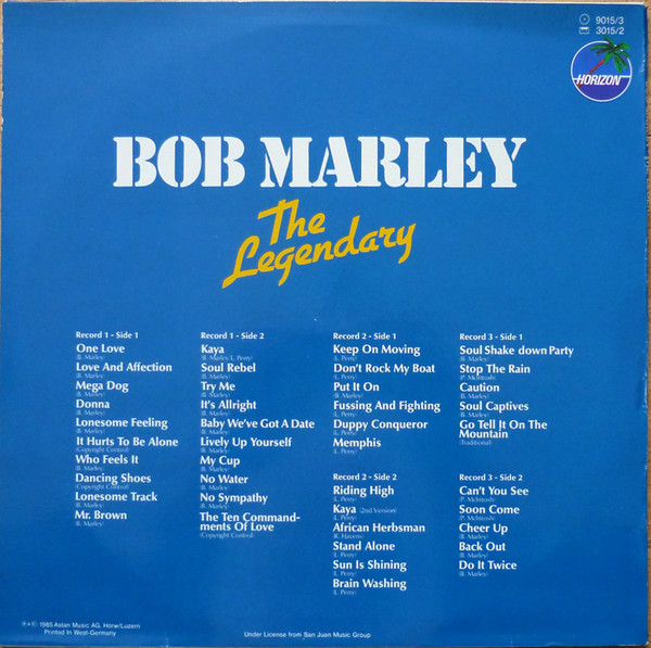 Bob Marley - The Legendary | Horizon (9015/3) - 2 Bob Marley - The Legendary | Horizon (9015/3) - 2