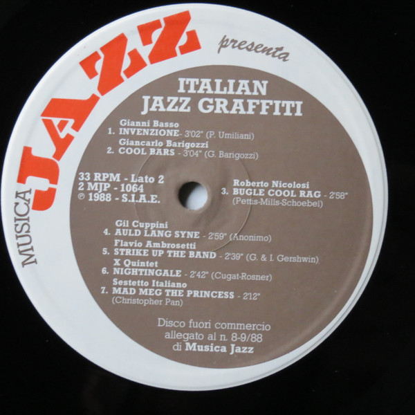 Various - Italian Jazz Graffiti | Musica Jazz (2MJP 1064) - 2 Various - Italian Jazz Graffiti | Musica Jazz (2MJP 1064) - 2