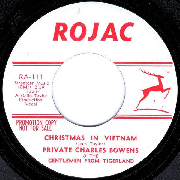 Private Charles Bowens And The Gentlemen From Tigerland - Christmas In Vietnam | Rojac Records (RA-111)