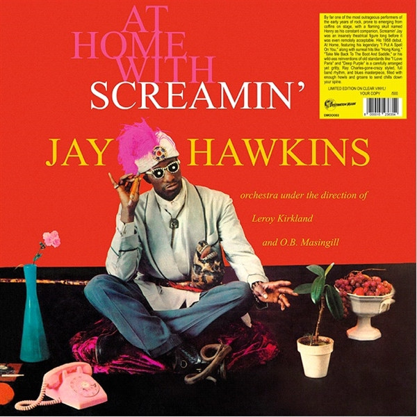 Screamin' Jay Hawkins - At Home With Screamin' Jay Hawkins - Vinilo Transparente | Destination Moon (DMOO083)
