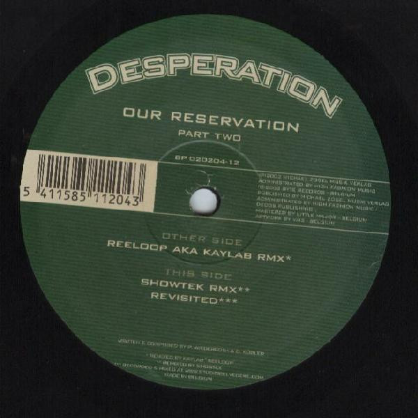 Desperation - Our Reservation (Part Two) | Byte Progressive (BP 020204-12) - 2