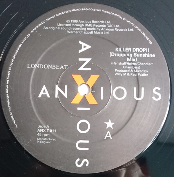 Londonbeat - One Blink | Anxious Records (ANX T 011) - 3 Londonbeat - One Blink | Anxious Records (ANX T 011) - 3