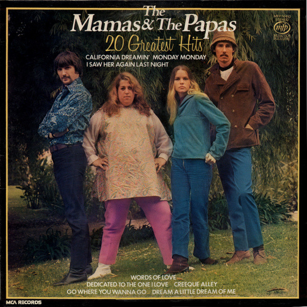 The Mamas & The Papas - 20 Greatest Hits | Music For Pleasure (MFP 50493)