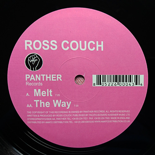 Ross Couch - Melt / The Way | Panther Records (PANTH12) - main