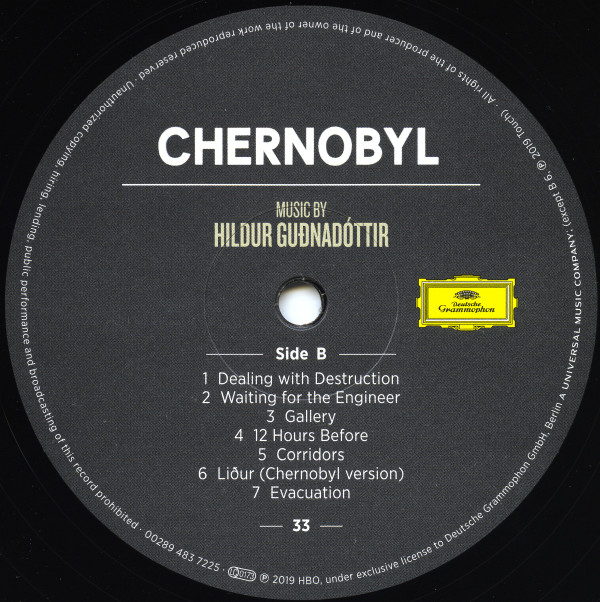 Hildur Guðnadóttir - Chernobyl (Music From The HBO Miniseries) | Deutsche Grammophon (483 7225) - 2 Hildur Guðnadóttir - Chernobyl (Music From The HBO Miniseries) | Deutsche Grammophon (483 7225) - 2