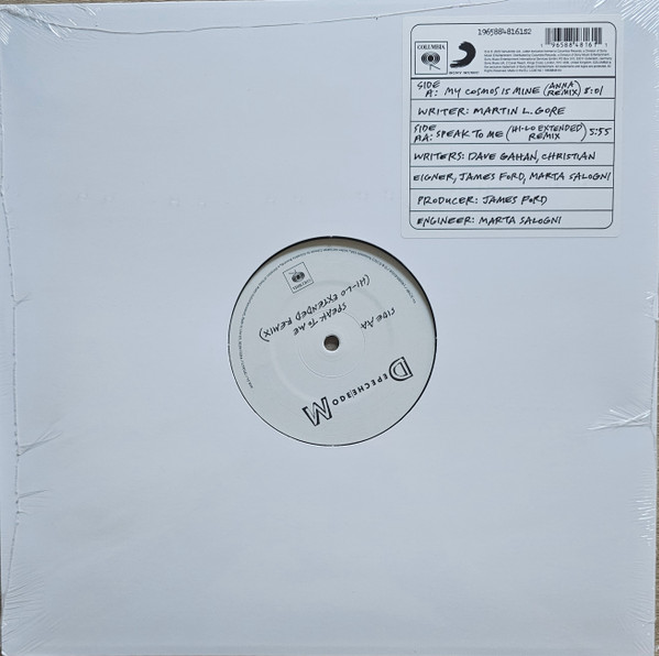 Depeche Mode - My Cosmos Is Mine / Speak To Me Remixes | Columbia (44-323987) - 2 Depeche Mode - My Cosmos Is Mine / Speak To Me Remixes | Columbia (44-323987) - 2
