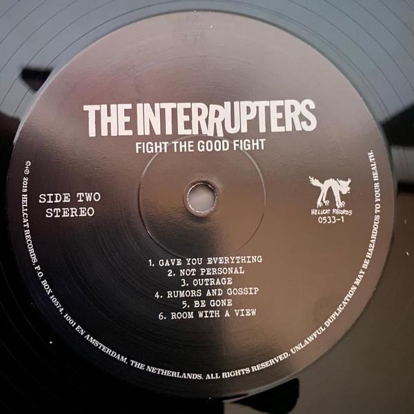 The Interrupters - Fight The Good Fight | Hellcat Records (0533-1) - 4 The Interrupters - Fight The Good Fight | Hellcat Records (0533-1) - 4