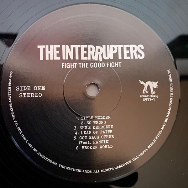 The Interrupters - Fight The Good Fight | Hellcat Records (0533-1) - 3 The Interrupters - Fight The Good Fight | Hellcat Records (0533-1) - 3