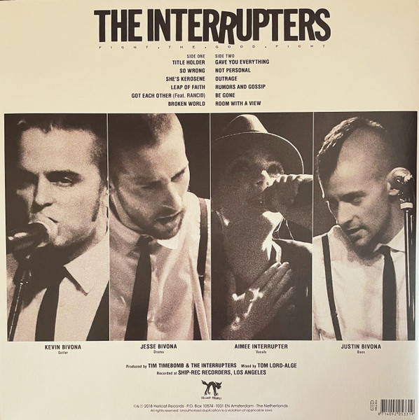 The Interrupters - Fight The Good Fight | Hellcat Records (0533-1) - 2 The Interrupters - Fight The Good Fight | Hellcat Records (0533-1) - 2