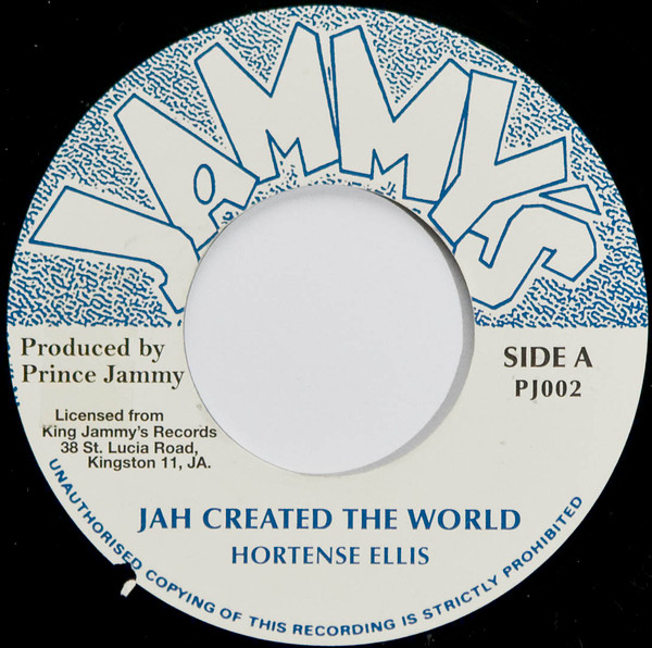 Hortense Ellis - Jah Created The World | Jammy's Records (PJ002) - main