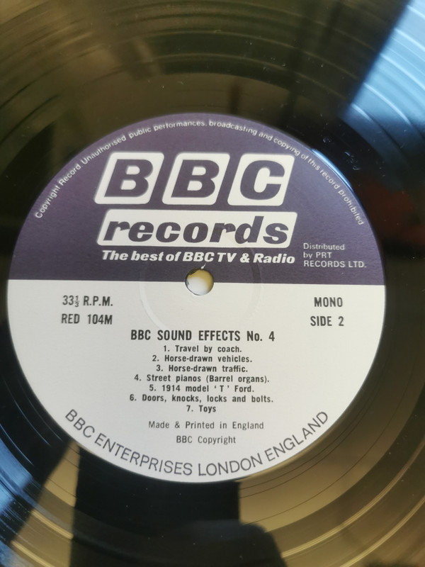 No Artist - Sound Effects No. 4 | BBC Records (RED 104M) - 2 No Artist - Sound Effects No. 4 | BBC Records (RED 104M) - 2