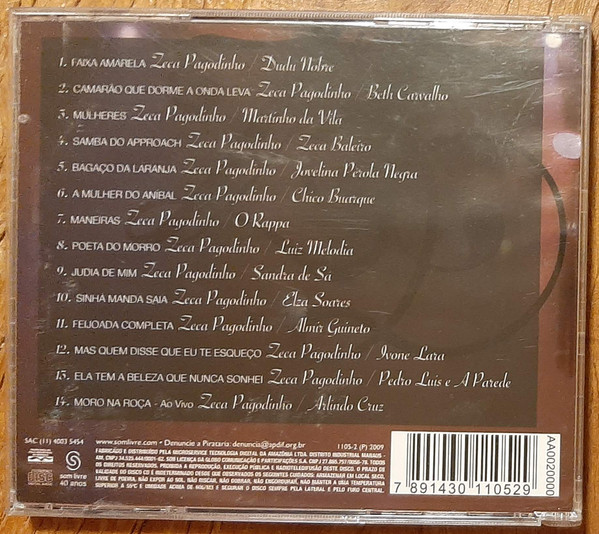 Zeca Pagodinho - Duetos | Som Livre (1105-2) - main