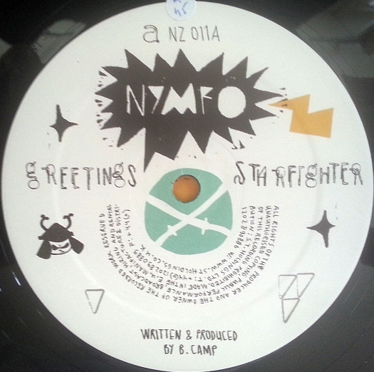 Nymfo - Greetings Starfighter / 8 Band | Samurai Music (NZ 011) - 3 Nymfo - Greetings Starfighter / 8 Band | Samurai Music (NZ 011) - 3