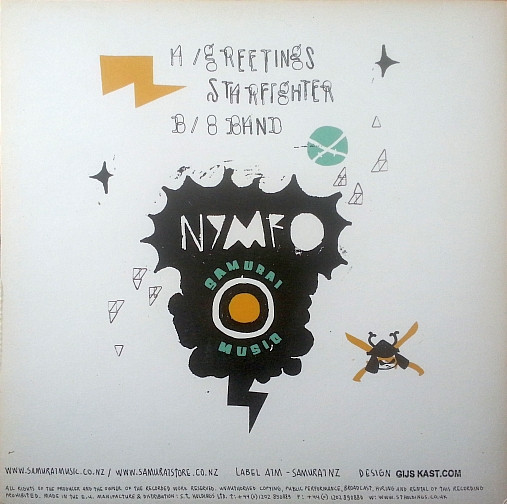 Nymfo - Greetings Starfighter / 8 Band | Samurai Music (NZ 011) - 2 Nymfo - Greetings Starfighter / 8 Band | Samurai Music (NZ 011) - 2