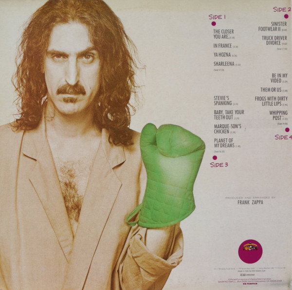 Frank Zappa - Them Or Us | EMI (2-62 2402343) - 4 Frank Zappa - Them Or Us | EMI (2-62 2402343) - 4