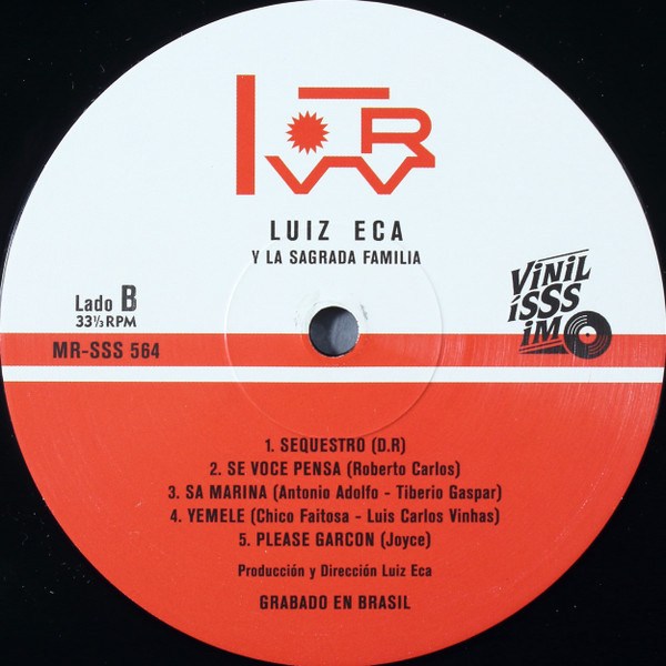 Luiz Eça Y La Familia Sagrada - La Nueva Onda De Brasil | Vinilisssimo (MR-SSS 564) - 4 Luiz Eça Y La Familia Sagrada - La Nueva Onda De Brasil | Vinilisssimo (MR-SSS 564) - 4