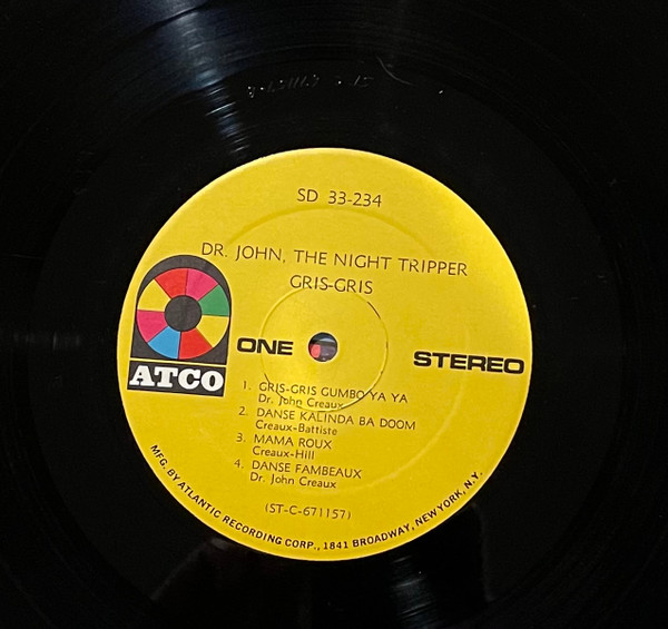 Dr. John , The Night Tripper - GRIS-gris | ATCO Records (SD33-234) - 3 Dr. John , The Night Tripper - GRIS-gris | ATCO Records (SD33-234) - 3